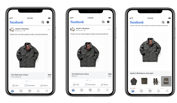 기업용 온라인 광고 - Facebook 동적 형식 및 크리에이티브 Online Advertising for Business - Facebook dynamic formats and creative