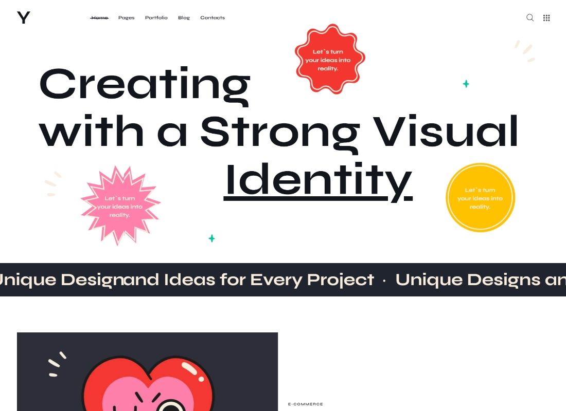 มันสำปะหลัง | WordPress Theme & Personal Portfolio for Creatives