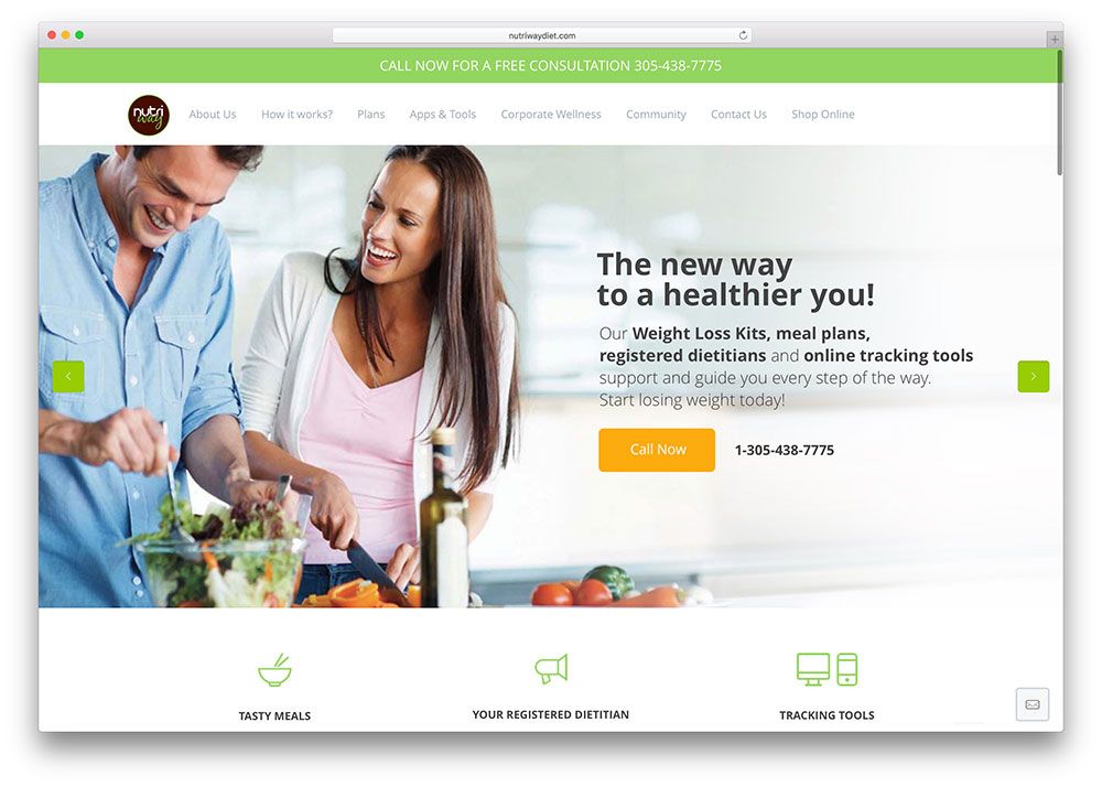 nutriwaydiet-healthy-living-site-with-wordpress