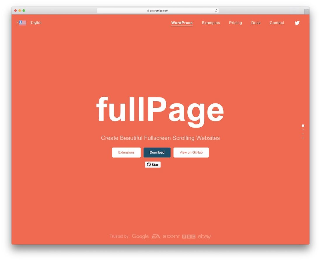 plugin jquery pleine page