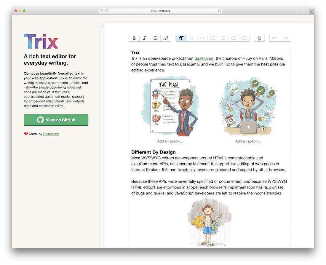 greffon trix jquery