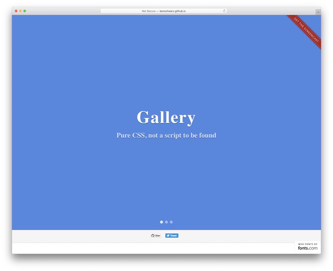 畫廊 CSS