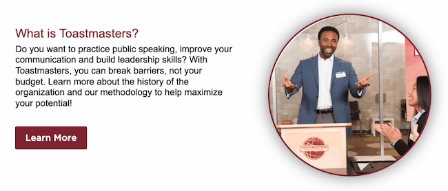 Liderlik kaynakları: Toastmasters