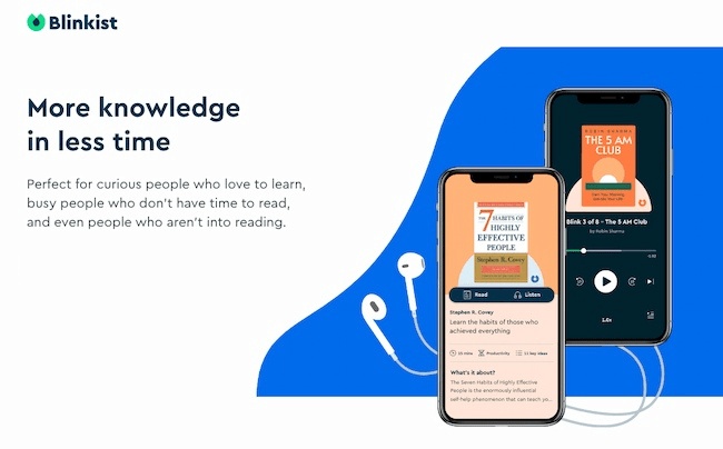 Liderlik kaynakları: Blinkist