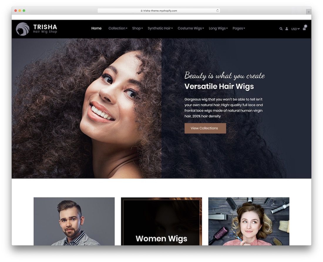tema de paralaxe trisha shopify