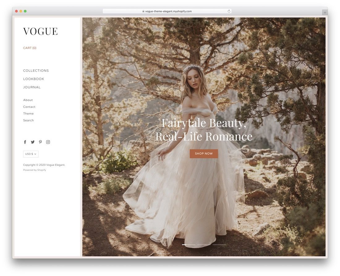 tema shopify da boutique vogue