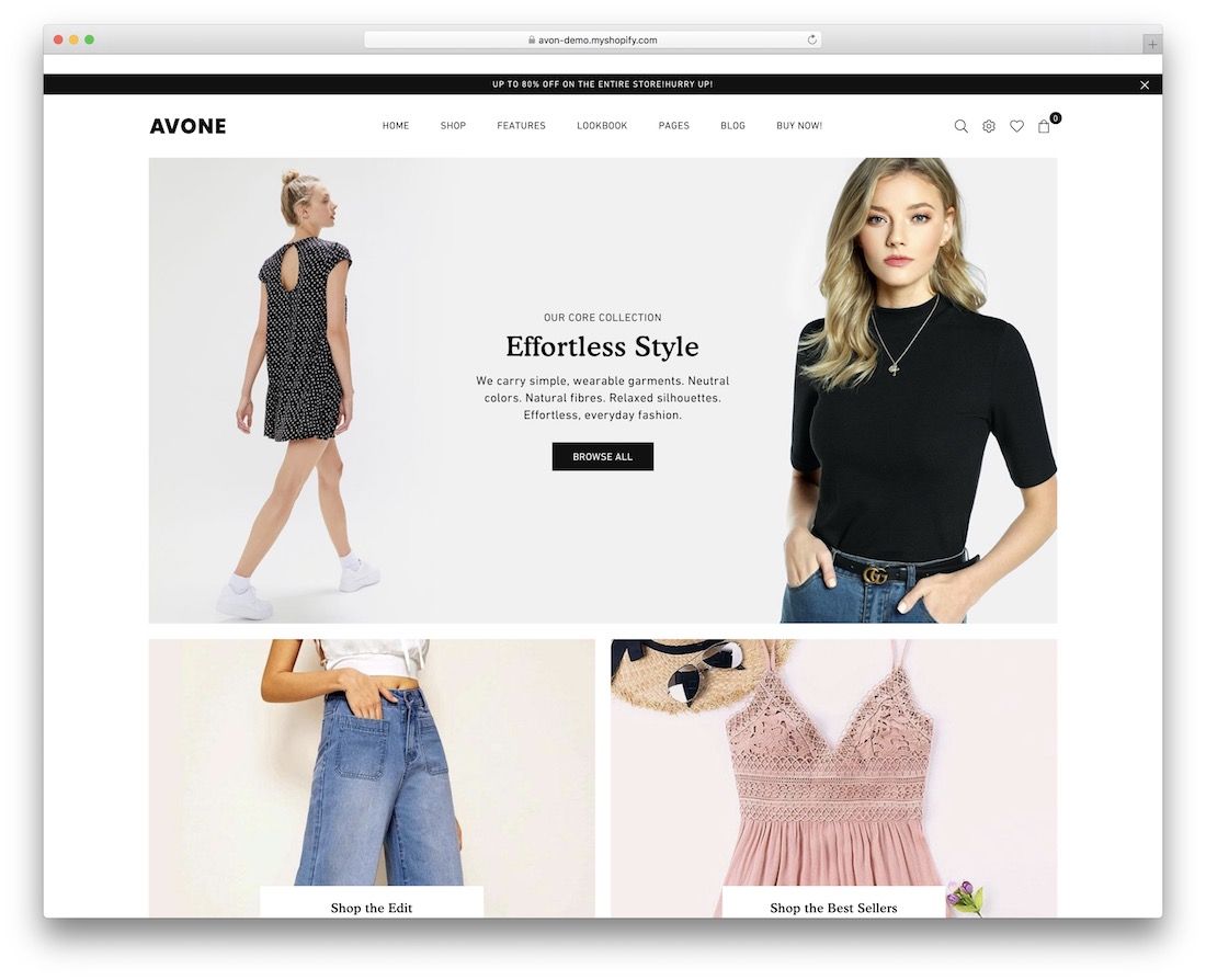 tema avone boutique shopify