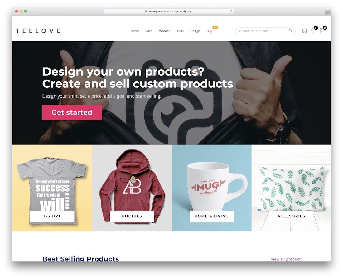tema gecko shopify
