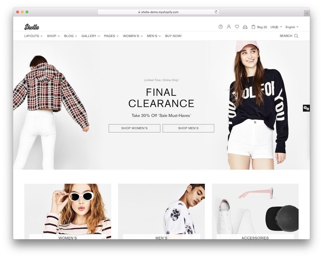tema shella shopify