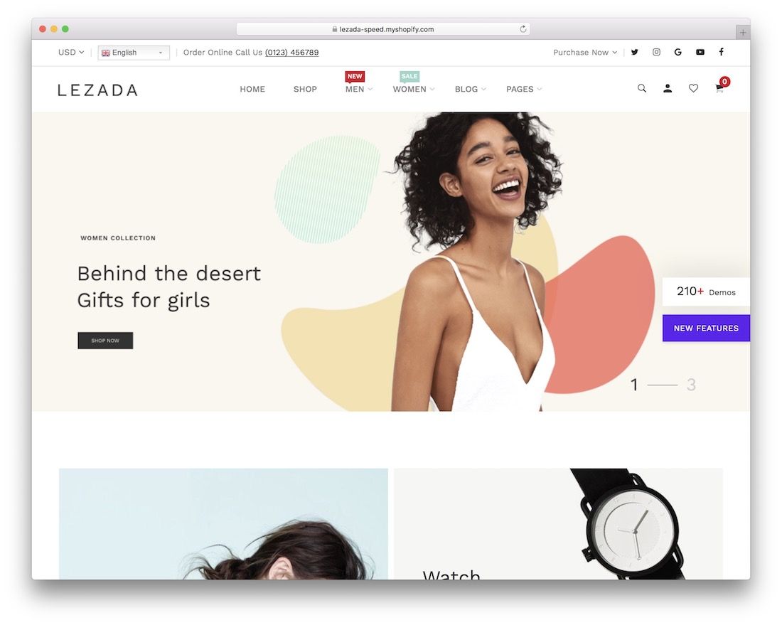 tema lezada shopify