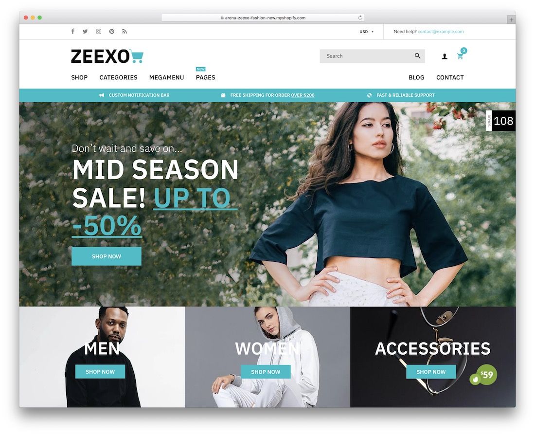 zeexo shopify 主題的 T 卹