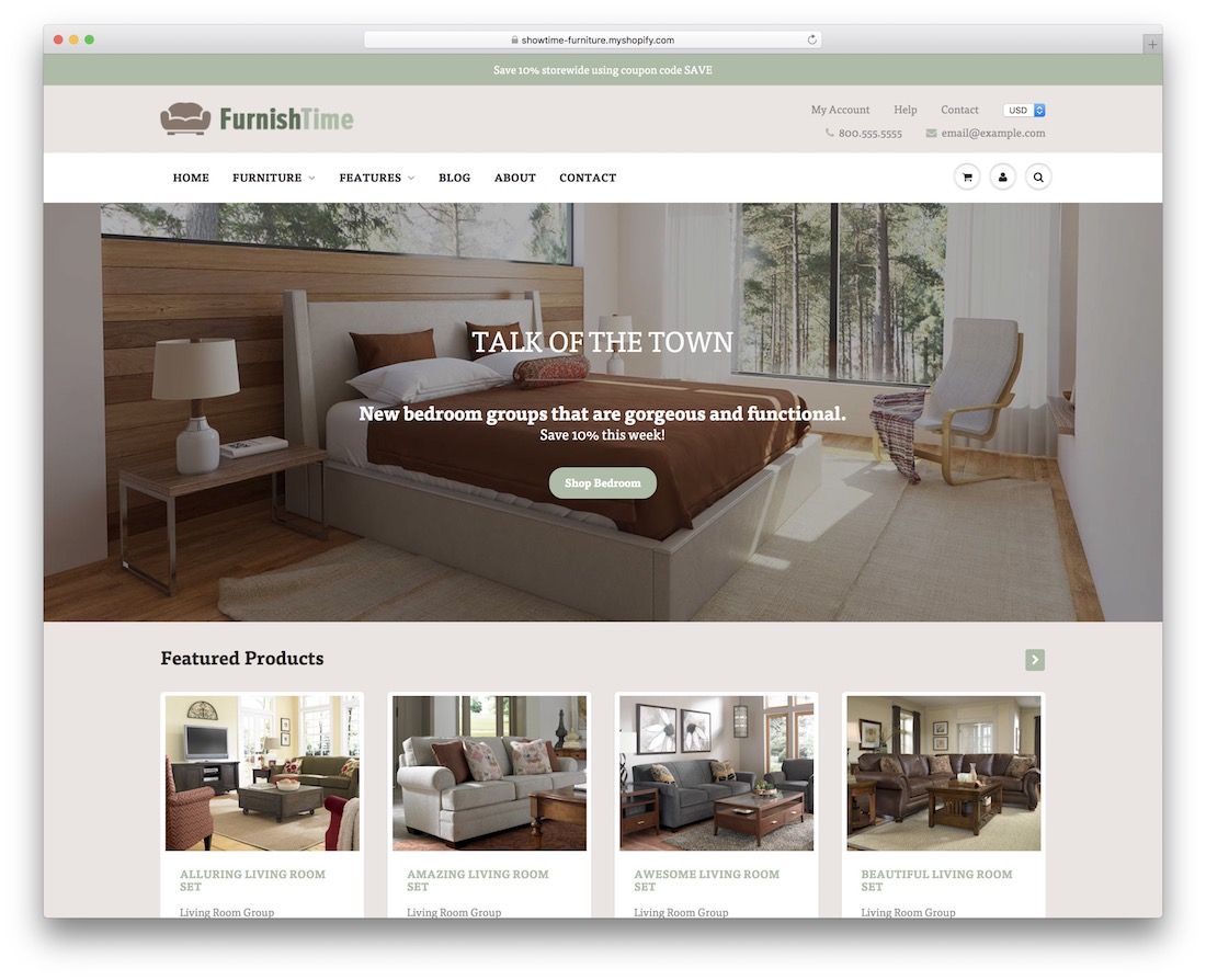 showtime shopify tema imobiliară