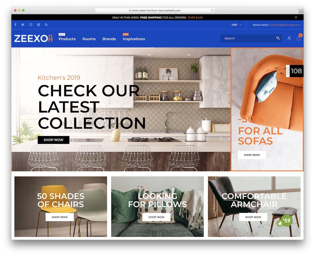tema imobiliară zeexo shopify