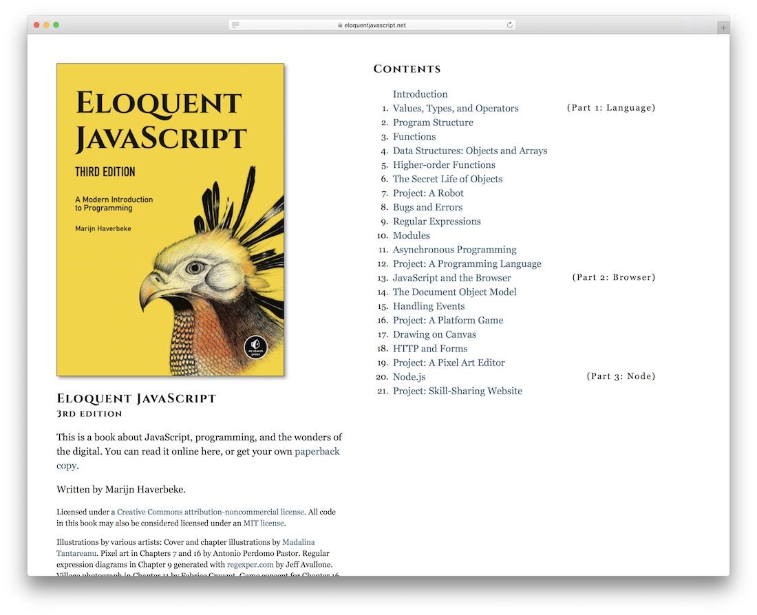 javascript eloquente