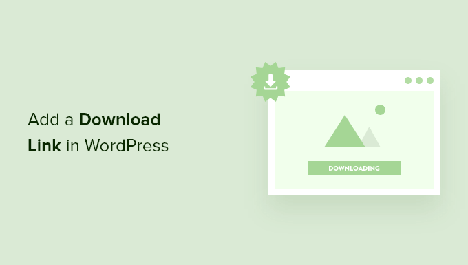 WordPress에 다운로드 링크를 쉽게 추가하는 방법(2가지 방법) How to easily add a download link in WordPress (2 ways)
