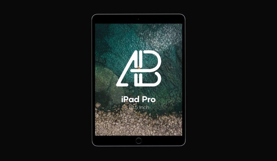 maquete do ipad pro 10.5