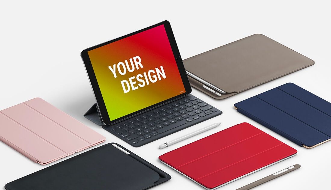 maquete grátis ipad pro