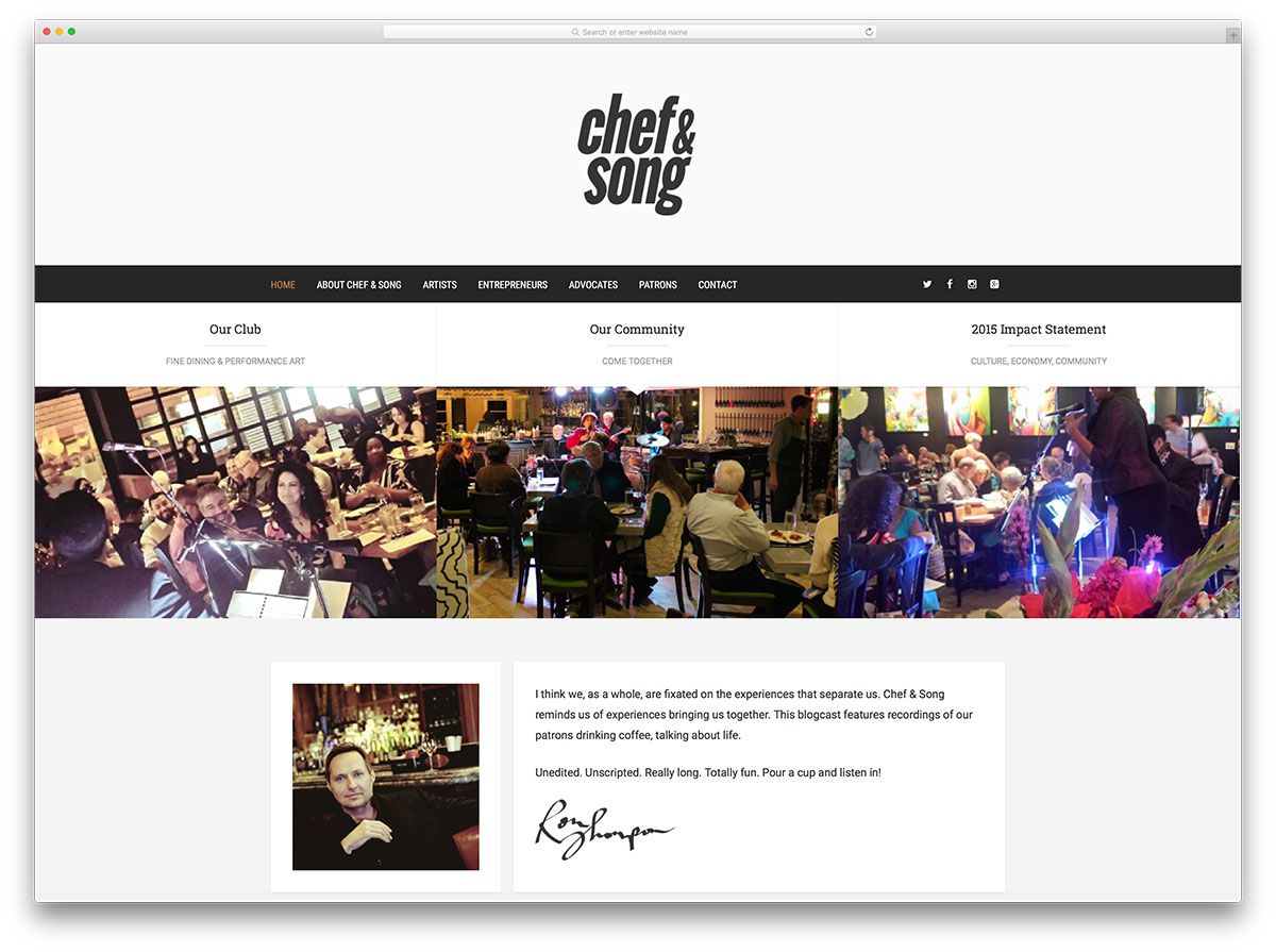 Deliciousrevel-artis-blog-sito-web-con-brixton