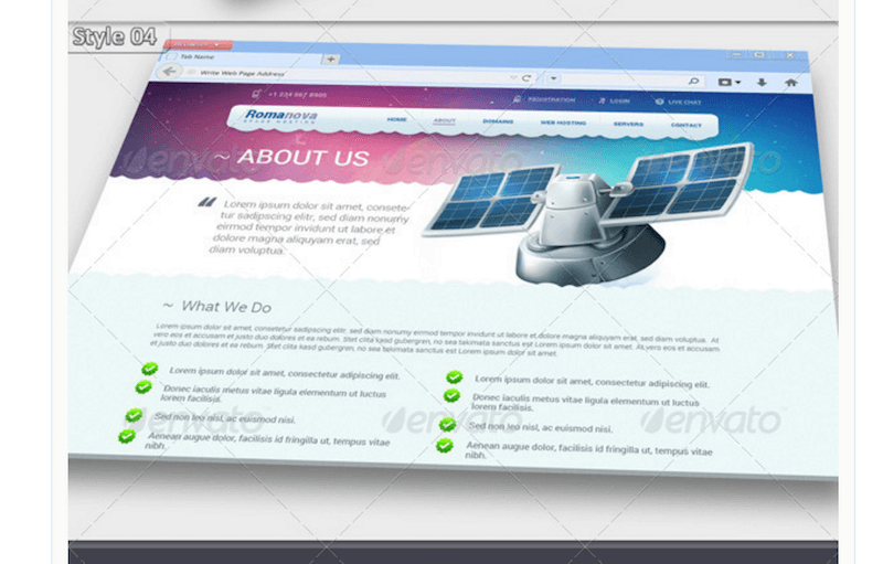Mock-Up Peramban Web
