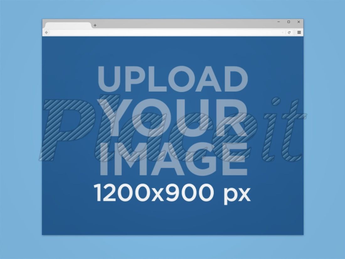 mockup browser firefox