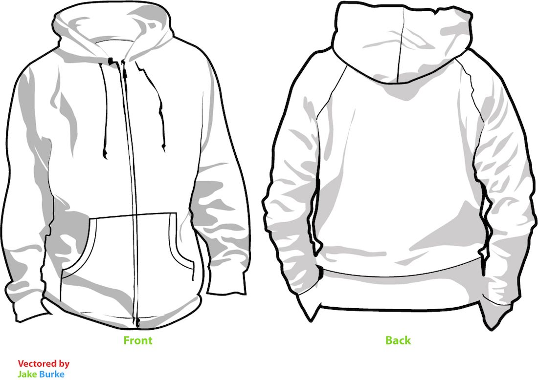 เทมเพลต Hoodie (นักวาดภาพประกอบ)