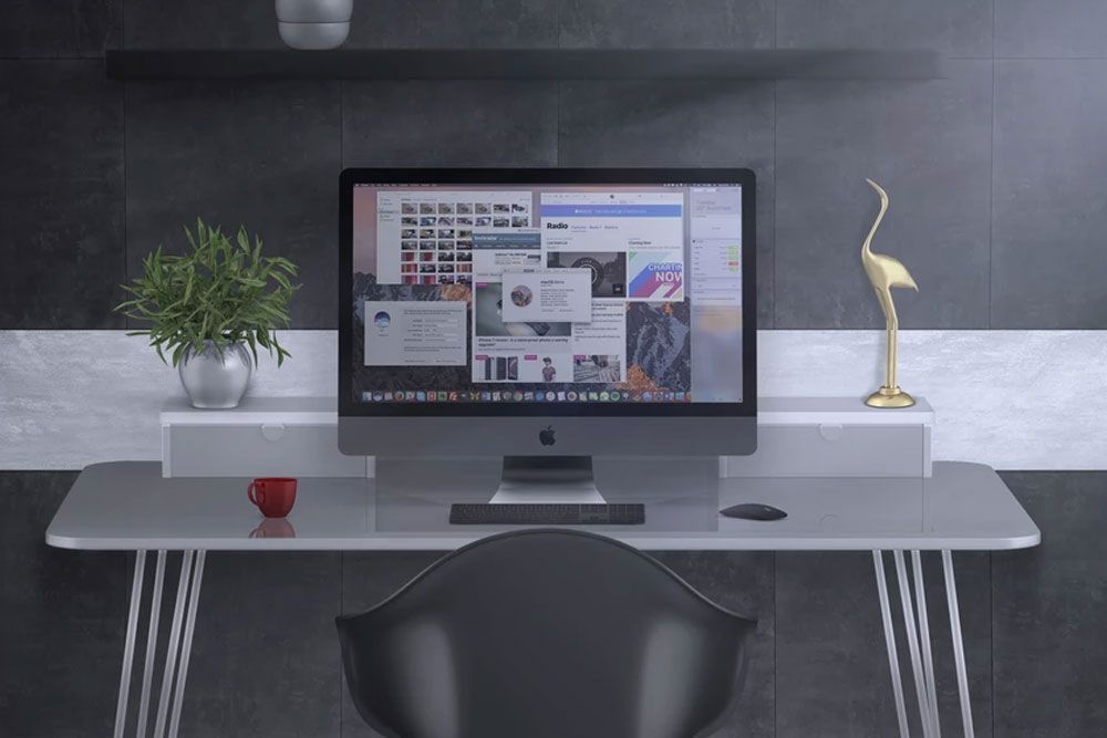 imac макет бесплатно psd