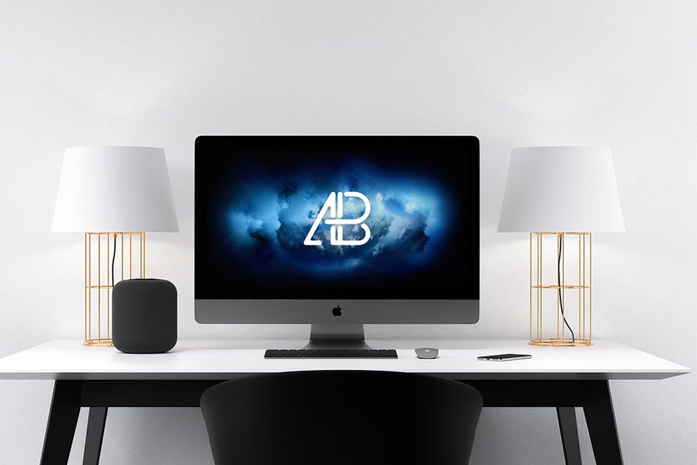 современный макет imac pro