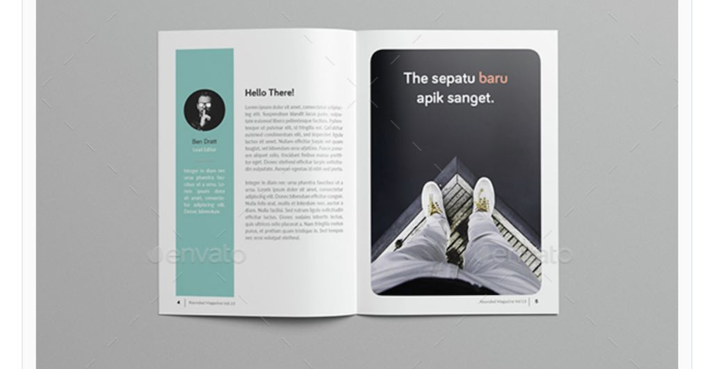 Magazine arrondi