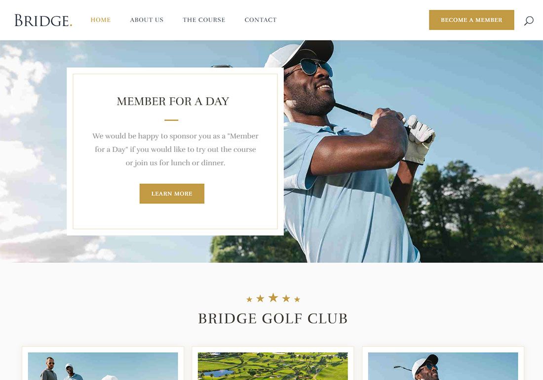 Bridge-WordPress-Golf-Theme