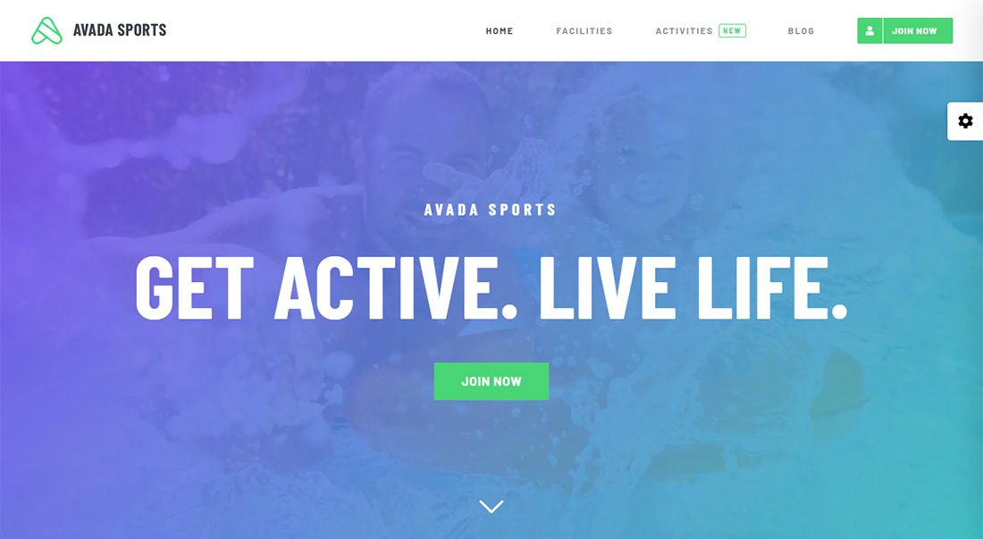 Avada WordPress Golf-Theme