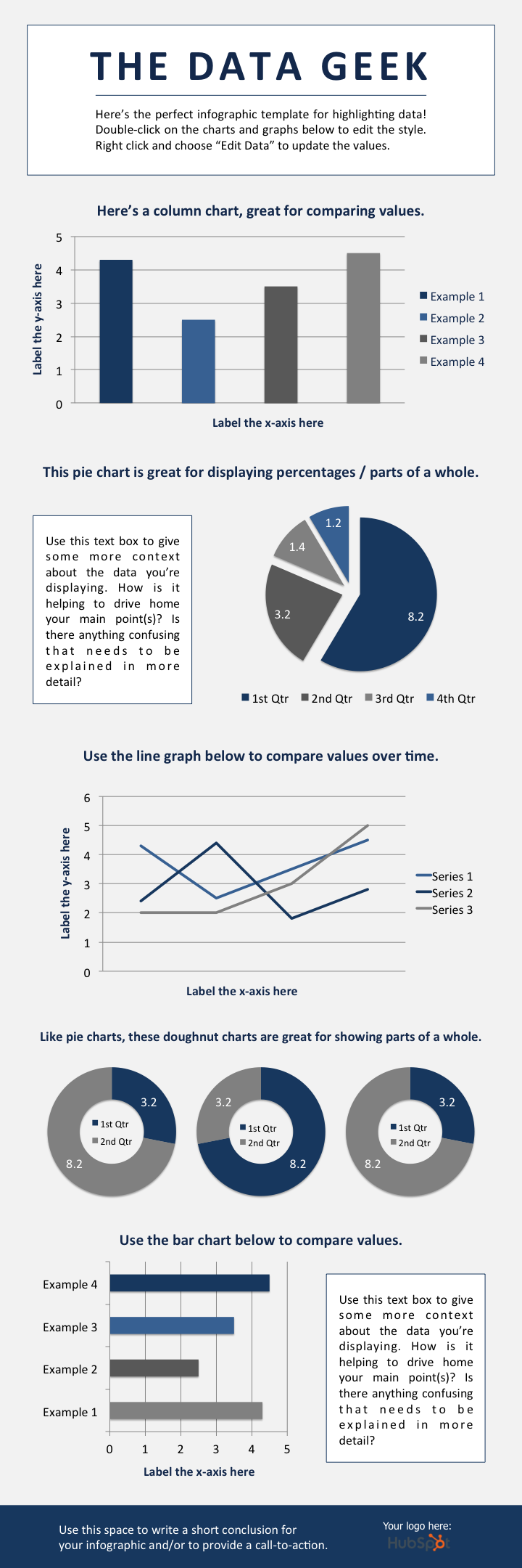 데이터 괴짜 infographic 템플릿