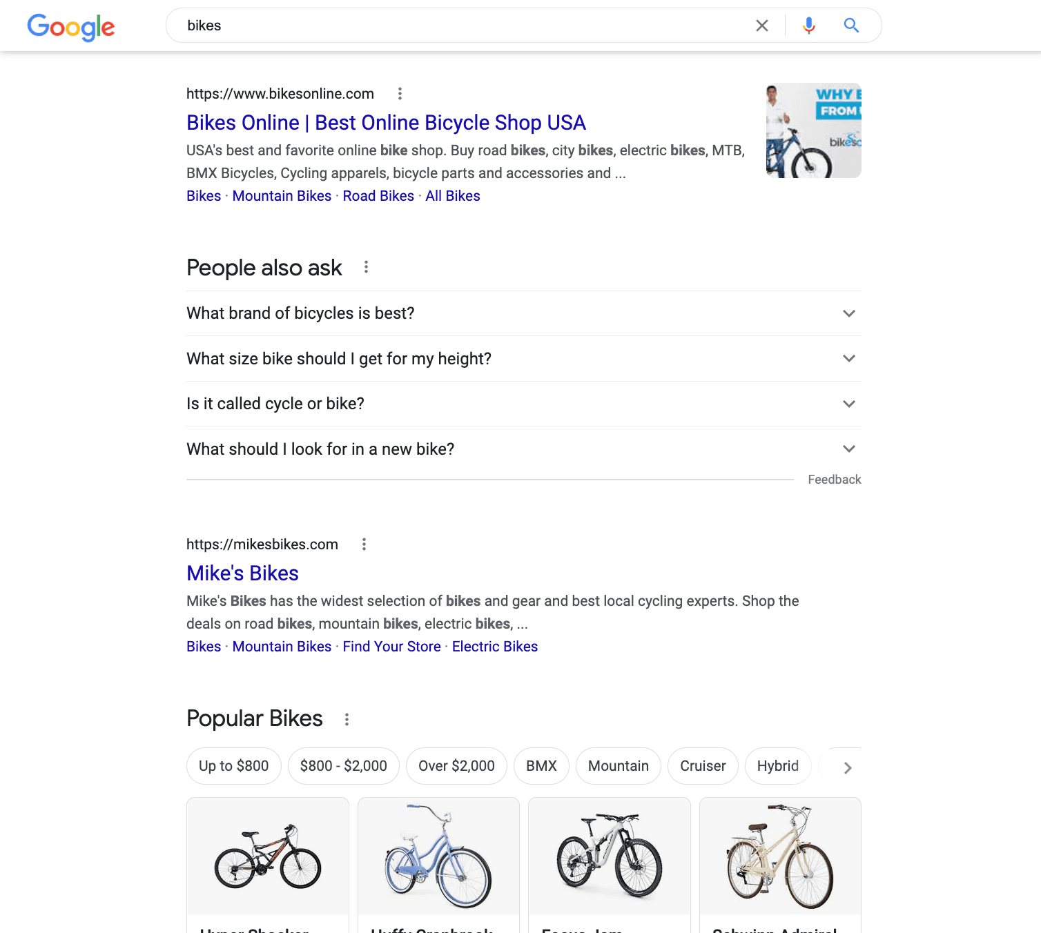 Rezultate pentru cuvinte cheie scurte pe serp