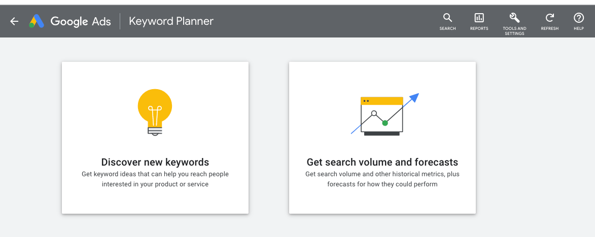 Instrument de cercetare a cuvintelor cheie Google Keyword Planner pentru analiza competiției de cuvinte cheie