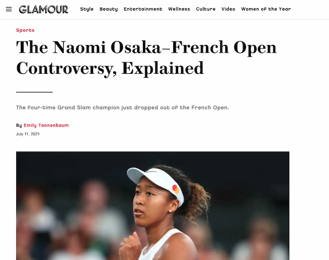 広報戦術の例：全仏オープン