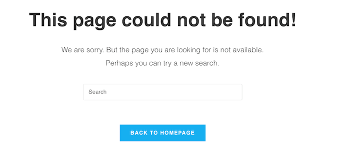 Błąd WordPress 404 A WordPress 404 error