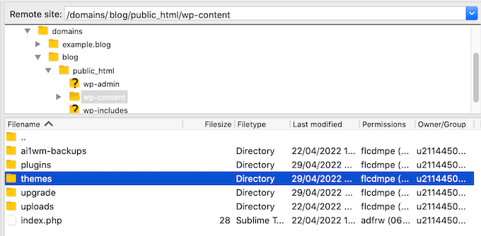Klient FTP FileZilla The FileZilla FTP client