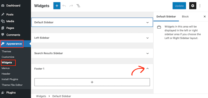 Dodawanie paska wyszukiwania do obszaru gotowości widżetów Adding a search bar to a widget ready area