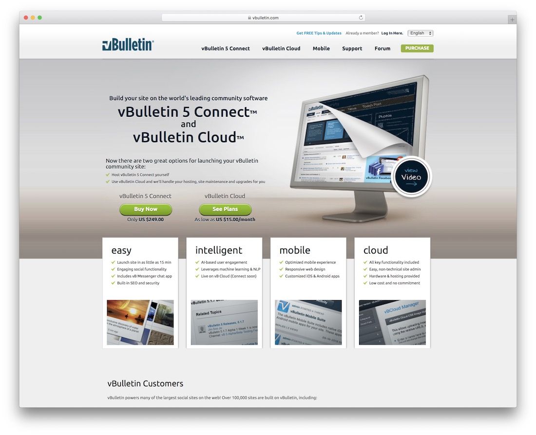 système de gestion de contenu vbulletin