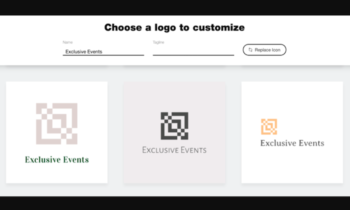 Herramienta de creación de logotipos de Wix para Shopify Vs Wix