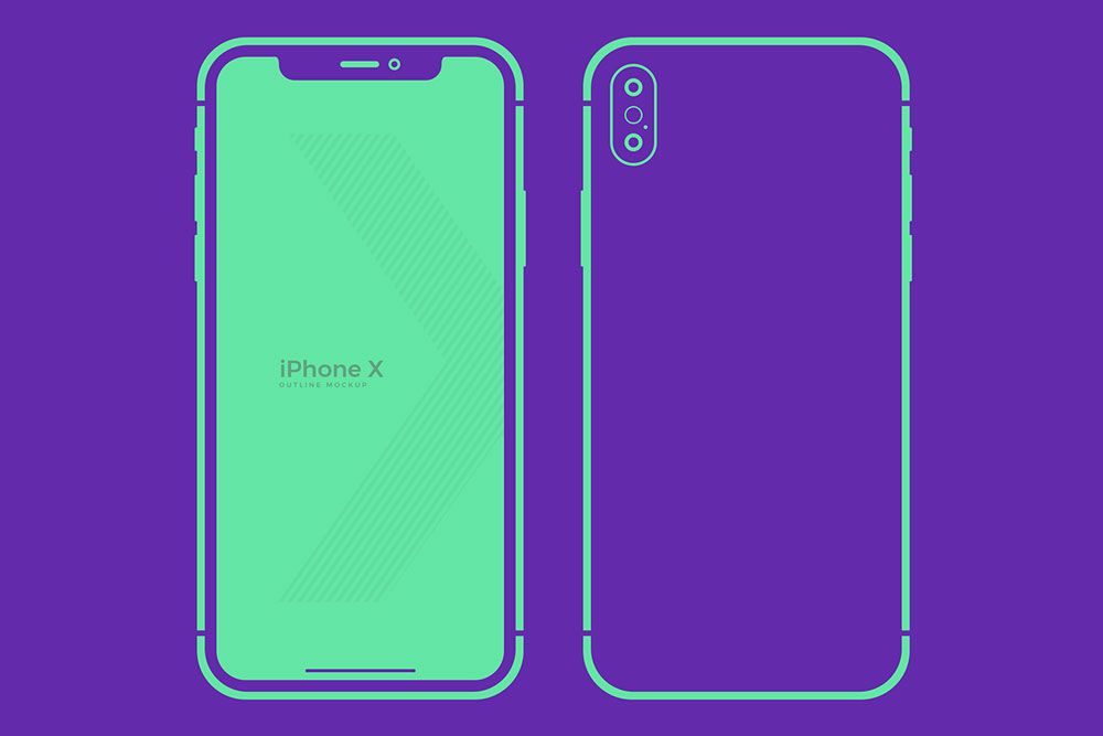 ต้นแบบโครงร่าง iphone