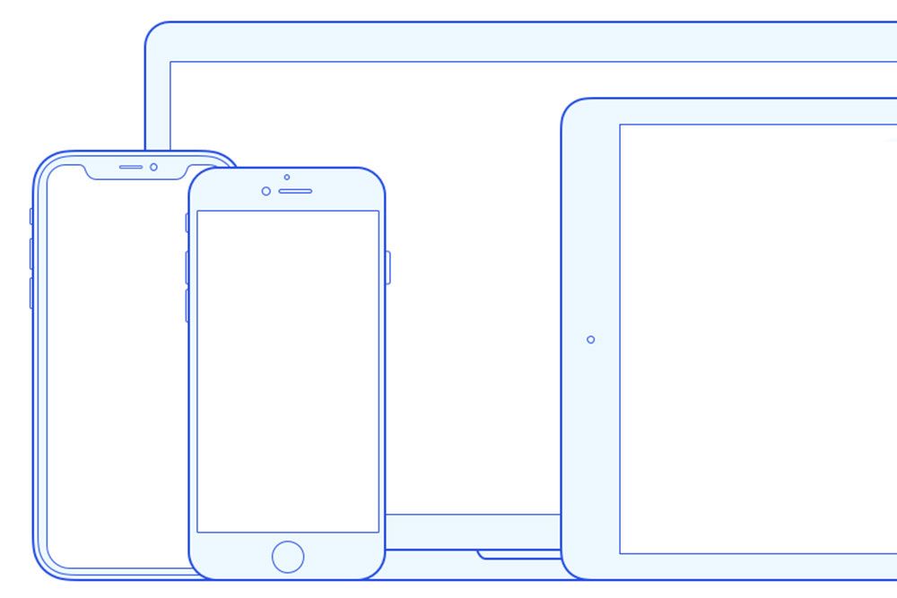 ต้นแบบโครงร่าง iphone