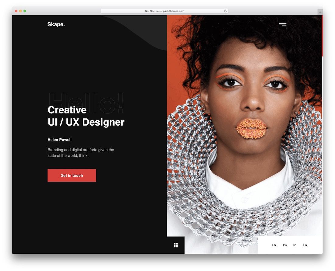 tema wordpress asisten virtual skape