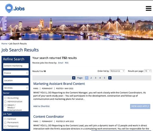 trouver des emplois