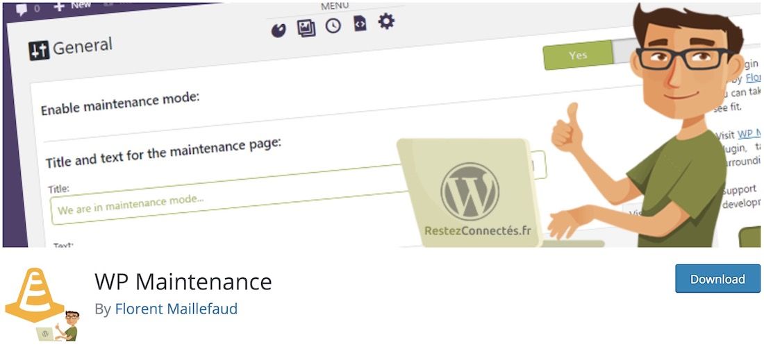 plugin wordpress de maintenance wp