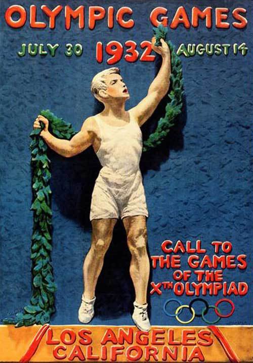 1932-로스앤젤레스-여름-올림픽-포스터