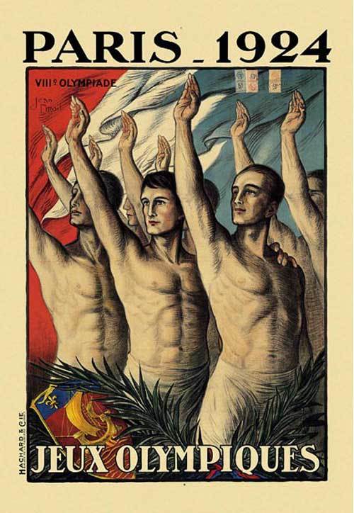 1924-파리-하계-올림픽-게임 포스터