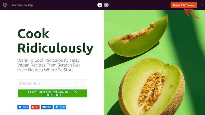 Bir müşteri adayı oluşturma ve sıkıştırma şablonu A lead generation and squeeze template