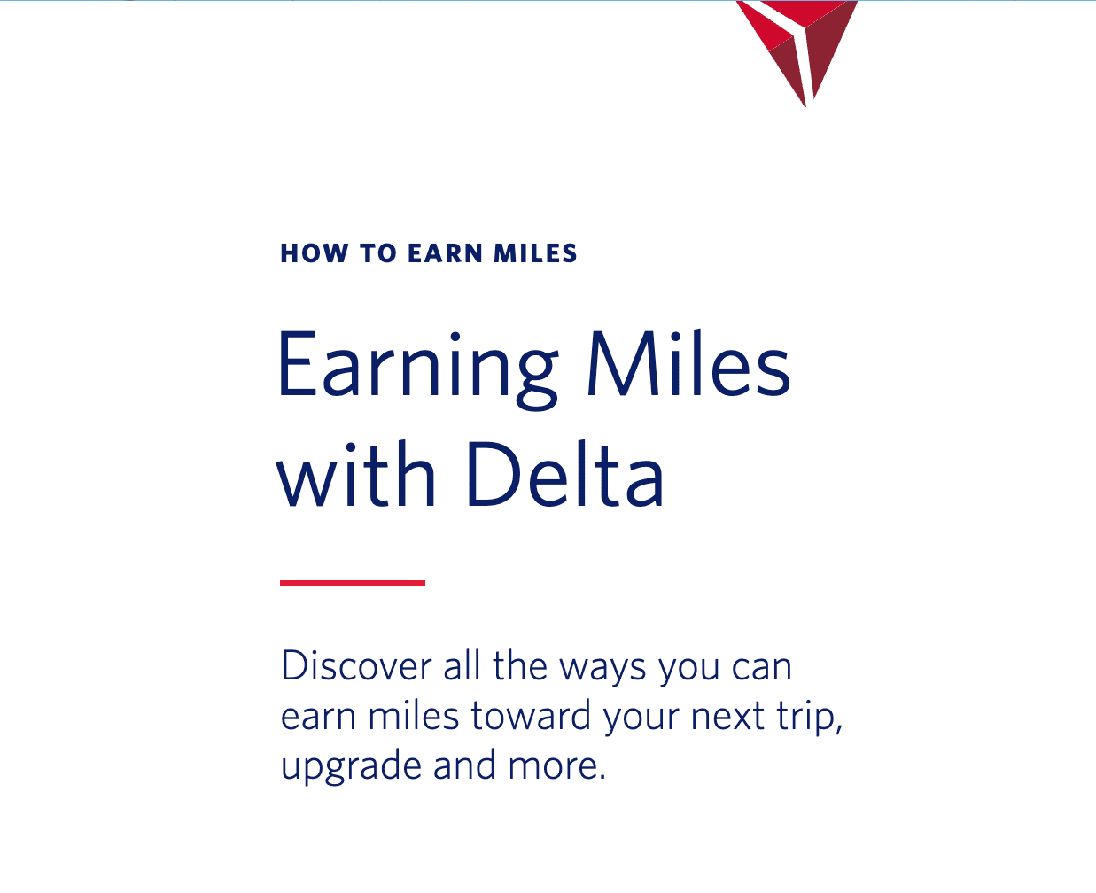 Un ejemplo de una estrategia de marketing relacional de Delta