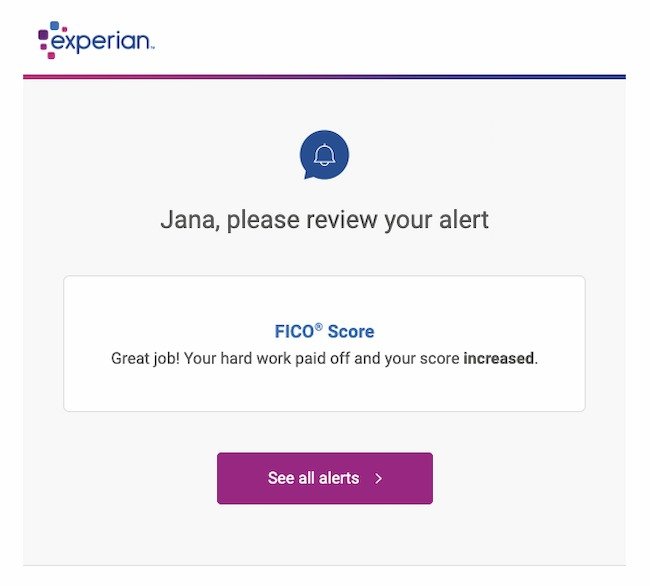 Beispiel für E-Mail-Personalisierung: Experian