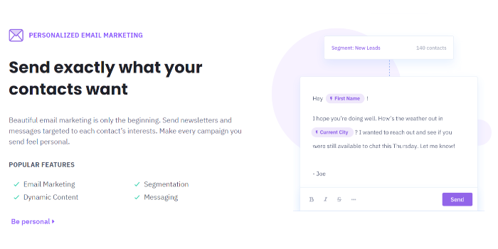 用于细分的最佳电子邮件营销软件 - Active Campaign Best Email Marketing Software for Segmentation - Active Campaign